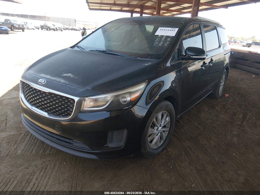 2016 KIA SEDONA auction photo 2