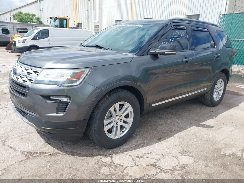 Vin: 1fm5k8d80jgc68694, lot: 45922441, ford explorer xlt 20182