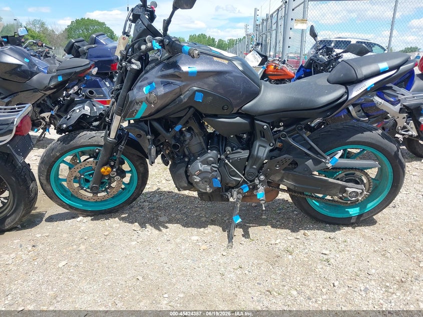 2024 Yamaha Mt07 VIN: JYARM32E0RA010178 Lot: 45424387