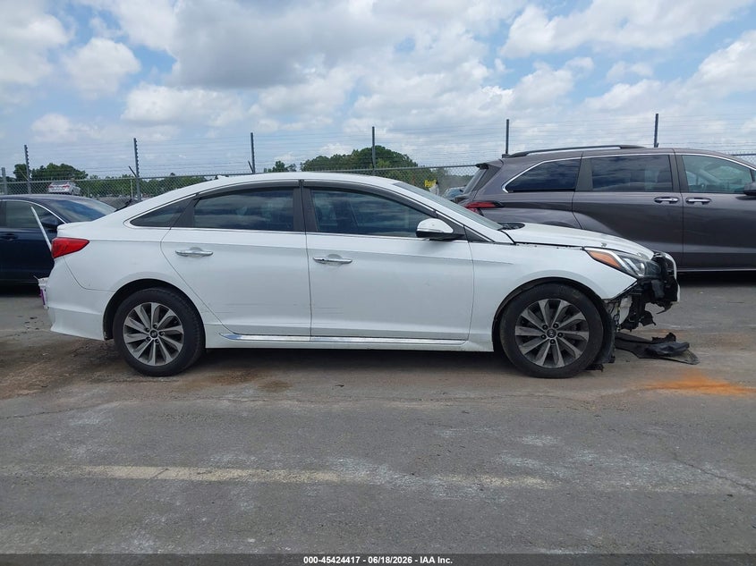 VIN 5NPE34AF8HH551539 2017 HYUNDAI SONATA SPORT