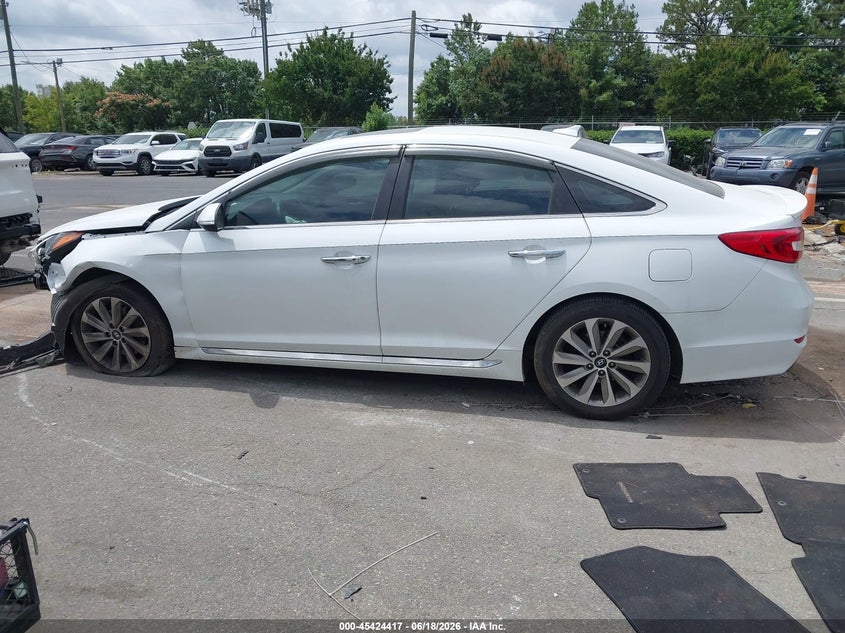 VIN 5NPE34AF8HH551539 2017 HYUNDAI SONATA SPORT