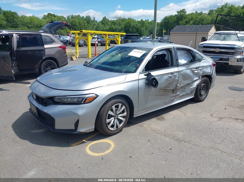 2026 HONDA CIVIC SEDAN 2.0L I-4 DI, DOHC, VVT, 150HP