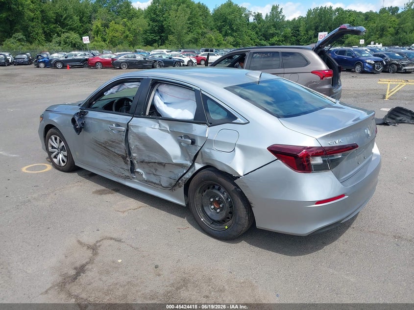 2026 HONDA CIVIC SEDAN 2.0L I-4 DI, DOHC, VVT, 150HP