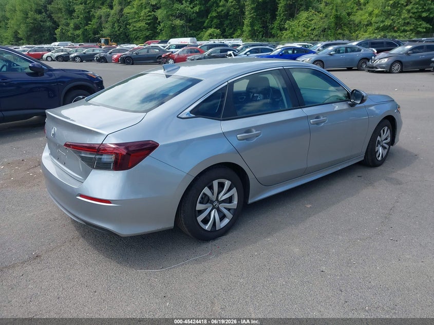 HONDA CIVIC 2026 VIN 2HGFE2F29TH563680