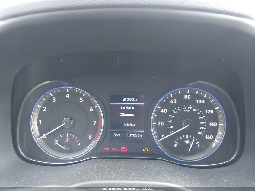 2020 HYUNDAI KONA auction photo 7