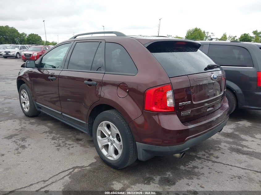 Vin: 2fmdk3g9xcba36651, lot: 45922519, ford edge se 20123