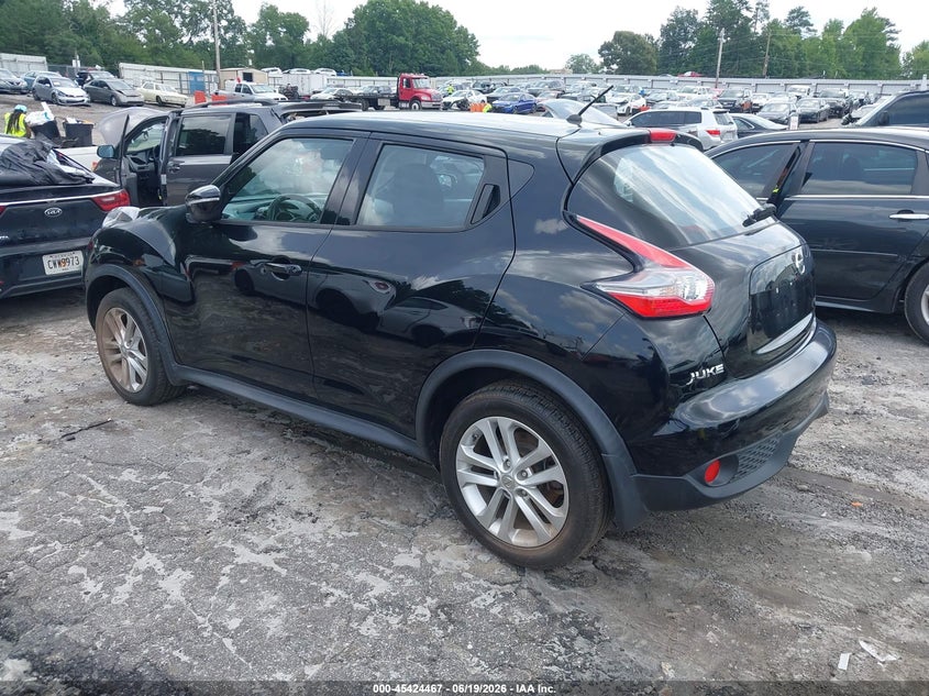 Vin: jn8af5mv1gt654413, lot: 45922522, nissan juke nismo/s/sl/sv 20163