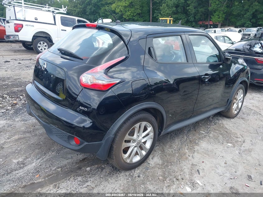 Vin: jn8af5mv1gt654413, lot: 45922522, nissan juke nismo/s/sl/sv 20164