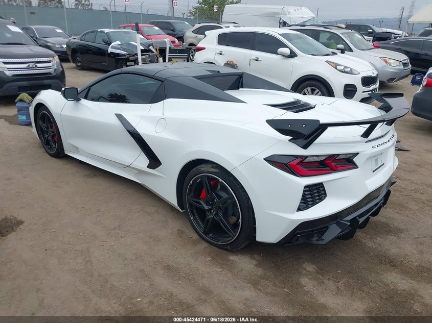 Vin: 1g1yc3d46r5102498, lot: 45922525, chevrolet corvette stingray rwd  3lt 20243
