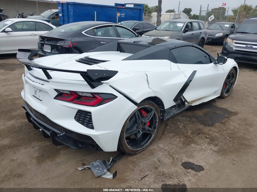Vin: 1g1yc3d46r5102498, lot: 45922525, chevrolet corvette stingray rwd  3lt 20244