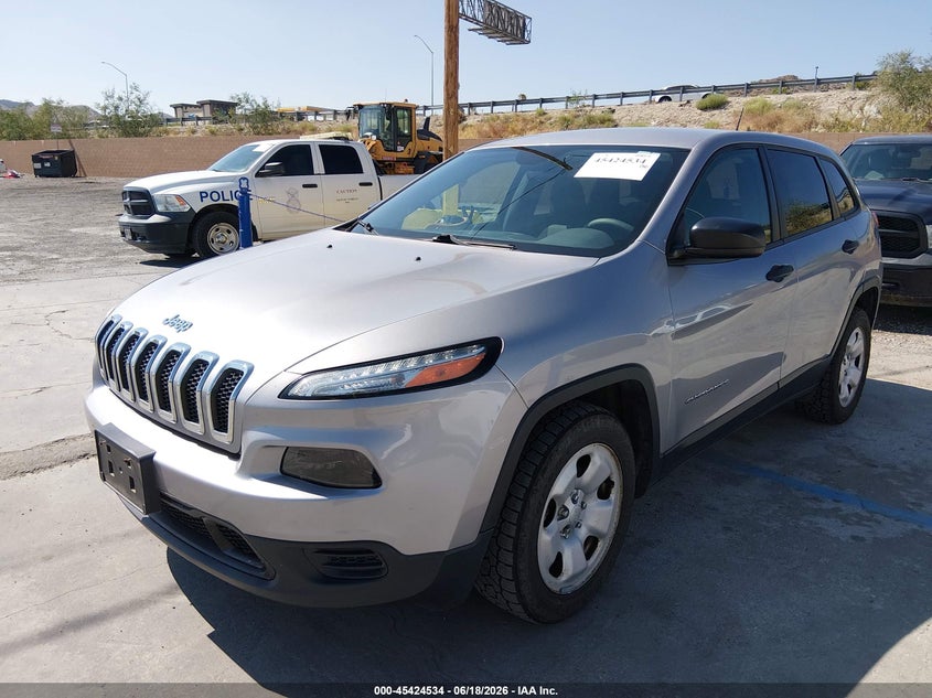 2017 Jeep Cherokee Sport Fwd 1C4PJLAB9HD225096 photo 1