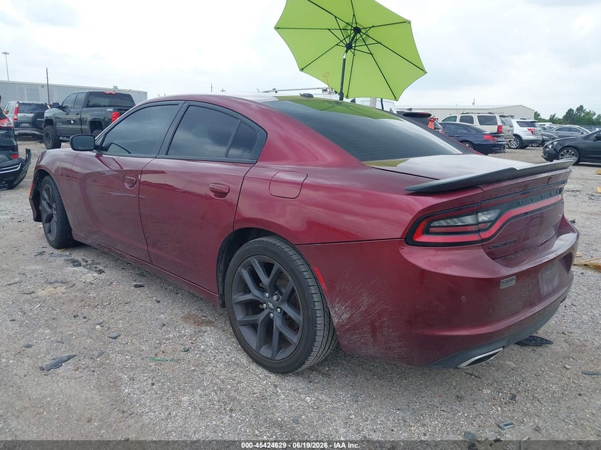 Vin: 2c3cdxbg2mh659403, lot: 45922684, dodge charger sxt rwd 20213