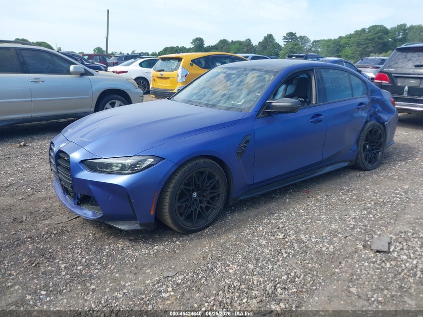 Vin: wbs33ay05nfl96650, lot: 45922695, bmw m3 competition 20222
