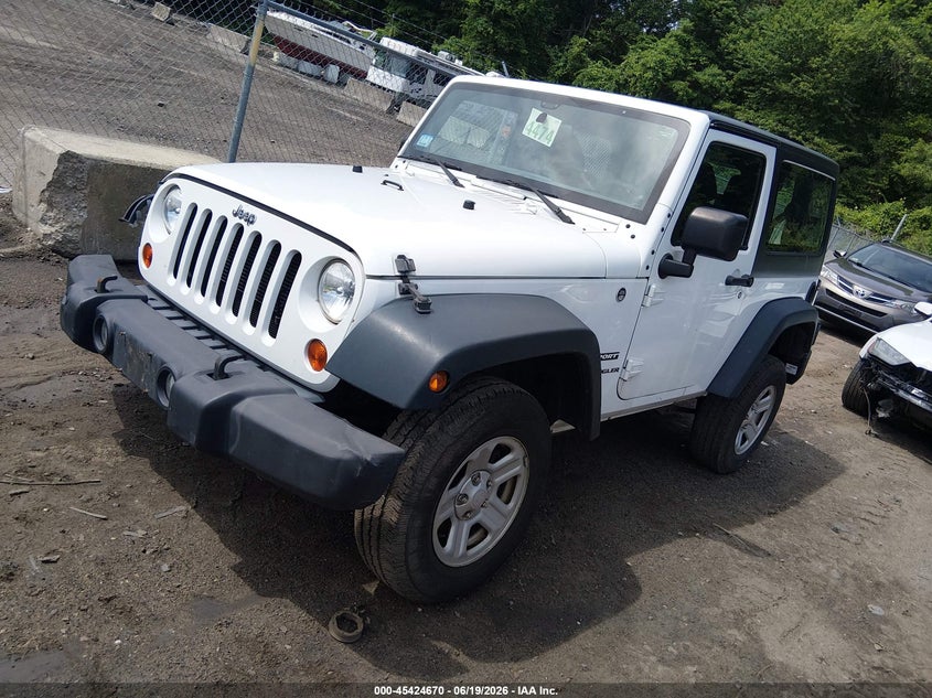 2013 JEEP WRANGLER auction photo 2