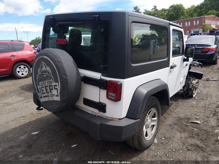 2013 JEEP WRANGLER auction photo 4