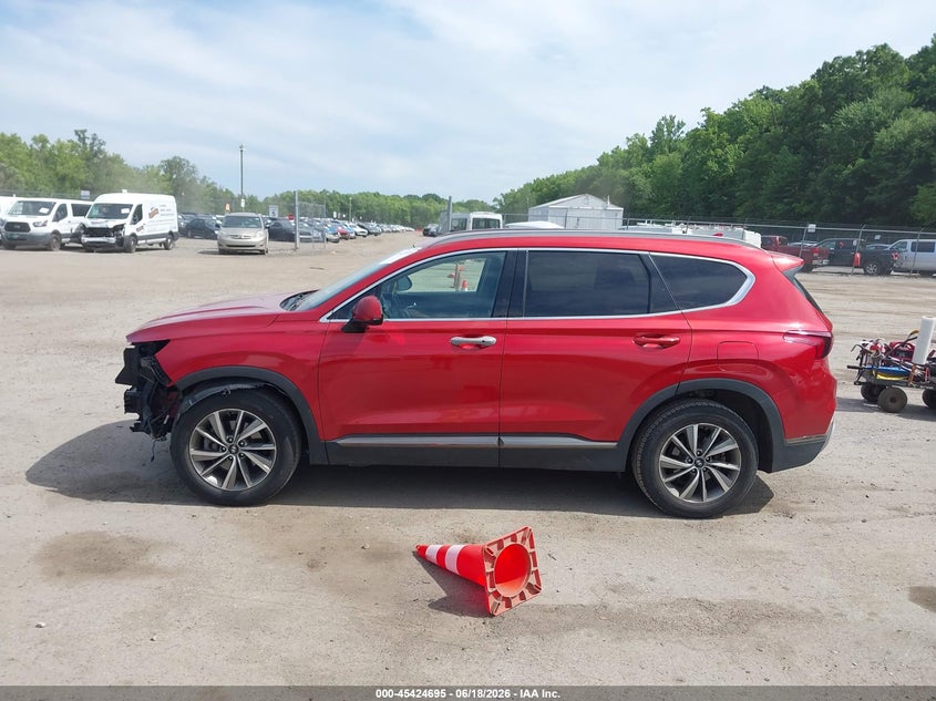 VIN 5NMS3CAD3KH063776 2019 HYUNDAI SANTA FE SEL PLUS