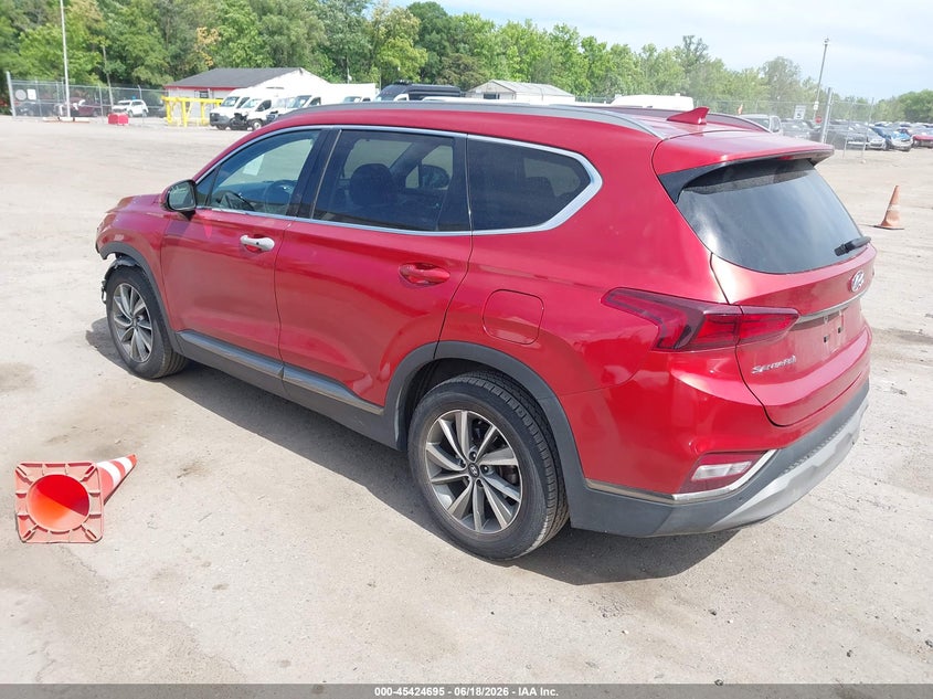 VIN 5NMS3CAD3KH063776 2019 HYUNDAI SANTA FE SEL PLUS