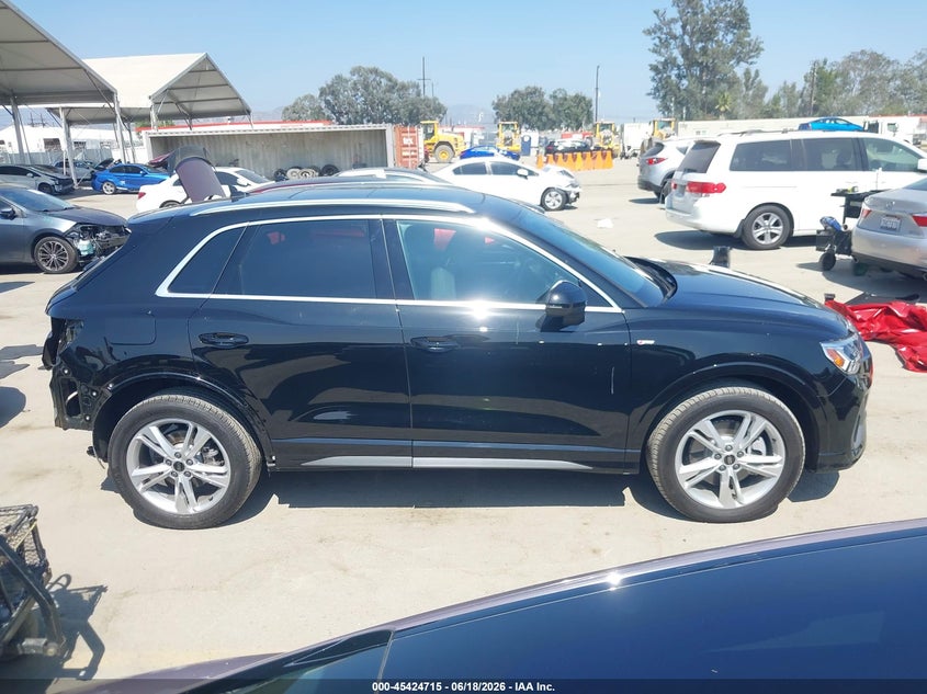 2024 Audi Q3 Premium Plus 45 Tfsi S Line Quattro Tiptronic VIN: WA1EECF3XR1203182 Lot: 45424715