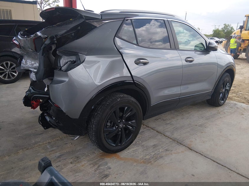 Vin: kl4amesl8rb176335, lot: 45922828, buick encore gx sport touring awd 20244