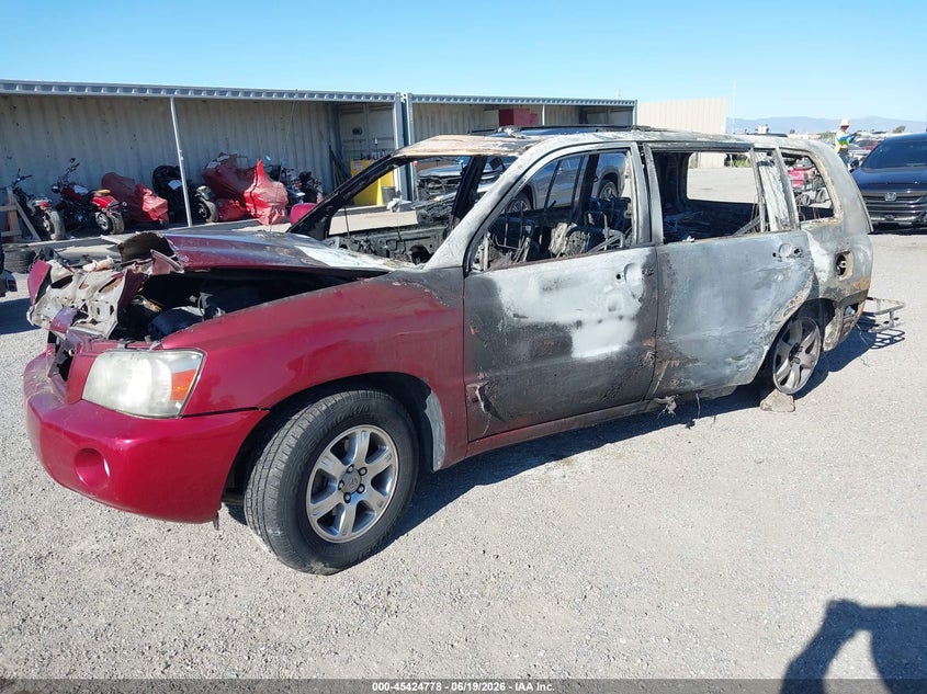 2007 TOYOTA HIGHLANDER auction photo 2