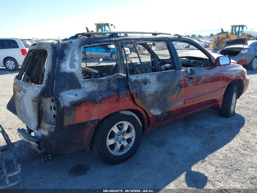 2007 TOYOTA HIGHLANDER auction photo 4