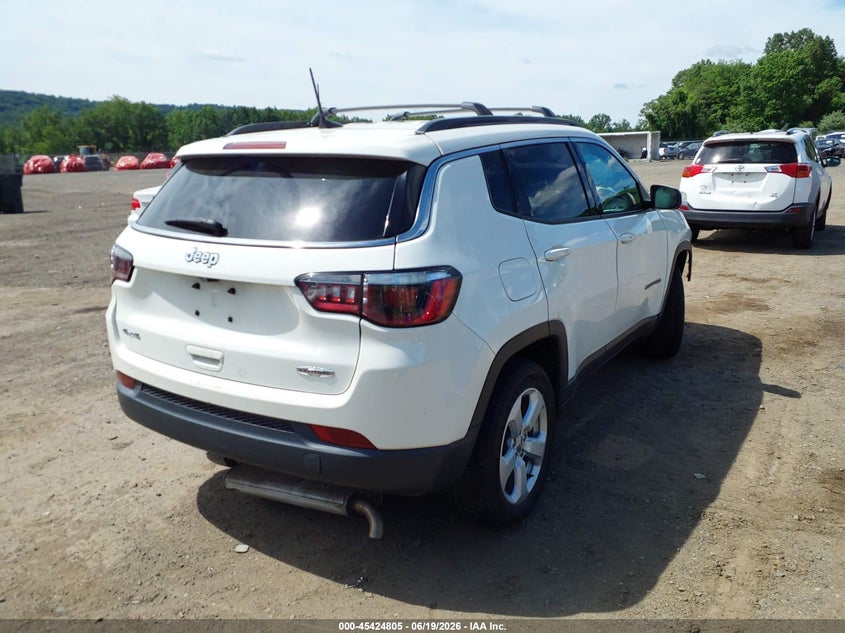 Vin: 3c4njdbb7lt138490, lot: 45922860, jeep compass latitude 4x4 20204