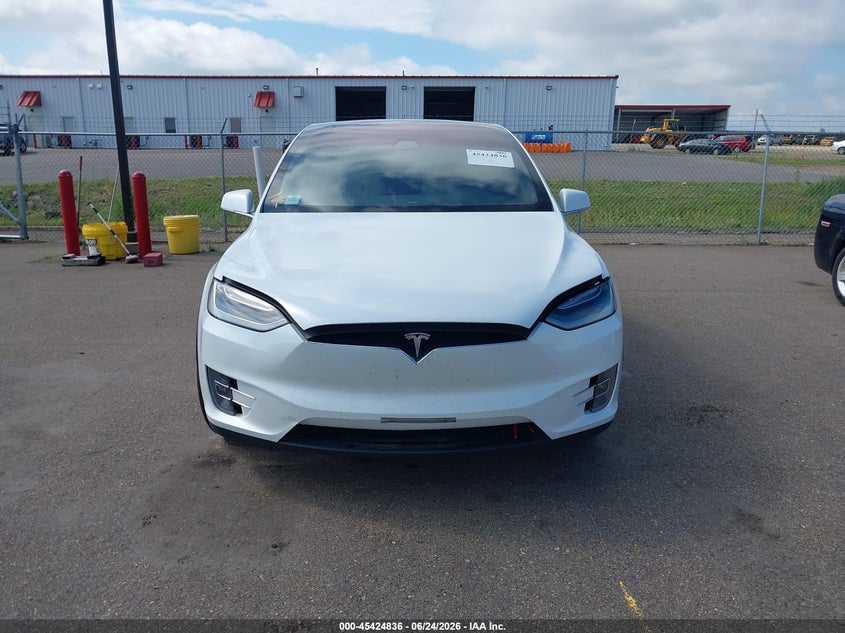2021 Tesla Model X Long Range Dual Motor All-Wheel Drive/Long Range Plus Dual Motor All-Wheel Drive VIN: 5YJXCBE23MF321291 Lot: 45424836