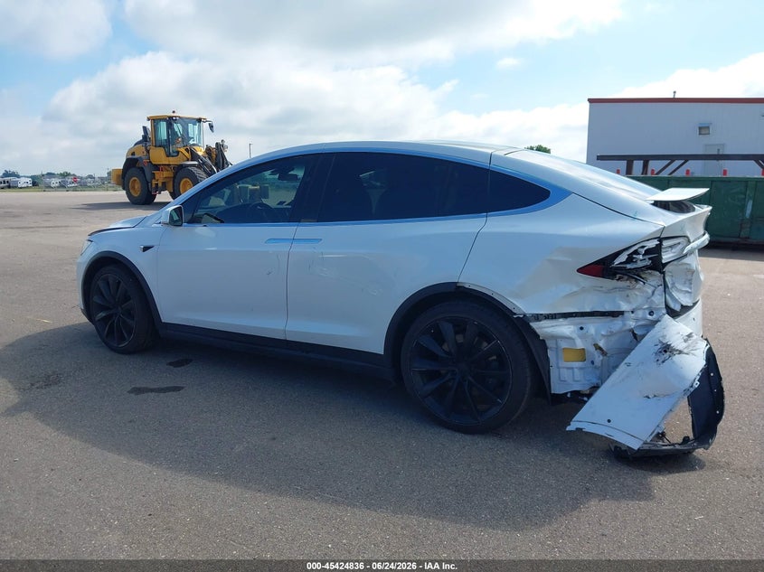 2021 Tesla Model X Long Range Dual Motor All-Wheel Drive/Long Range Plus Dual Motor All-Wheel Drive VIN: 5YJXCBE23MF321291 Lot: 45424836