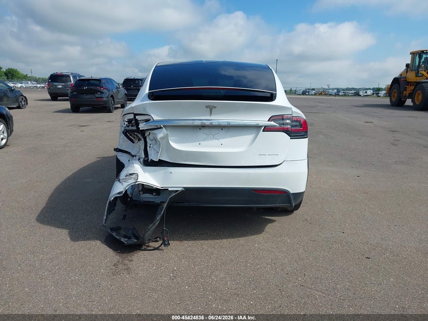 2021 Tesla Model X Long Range Dual Motor All-Wheel Drive/Long Range Plus Dual Motor All-Wheel Drive VIN: 5YJXCBE23MF321291 Lot: 45424836
