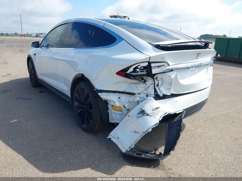 2021 Tesla Model X Long Range Dual Motor All-Wheel Drive/Long Range Plus Dual Motor All-Wheel Drive VIN: 5YJXCBE23MF321291 Lot: 45424836