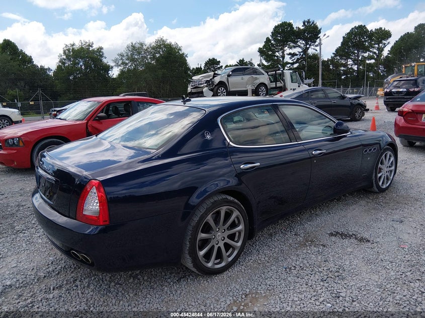 Vin: zam39fka380056248, lot: 45922899, maserati quattroporte 20114