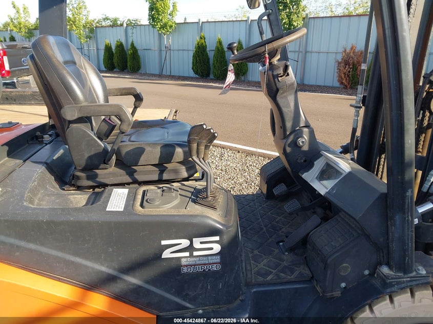 2022 DOOSAN G25E-7DF FORKLIFT(VIN: 000FGA1M133001162