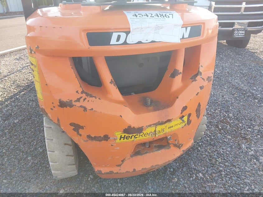 2022 DOOSAN G25E-7DF FORKLIFT(VIN: 000FGA1M133001162