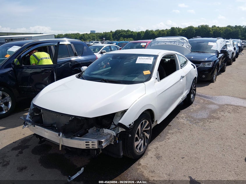 2019 Honda Civic Lx 2HGFC4B63KH306703 photo 1