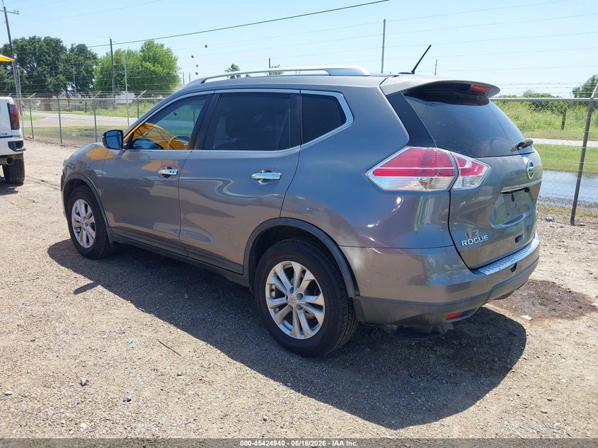2016 NISSAN ROGUE auction photo 3