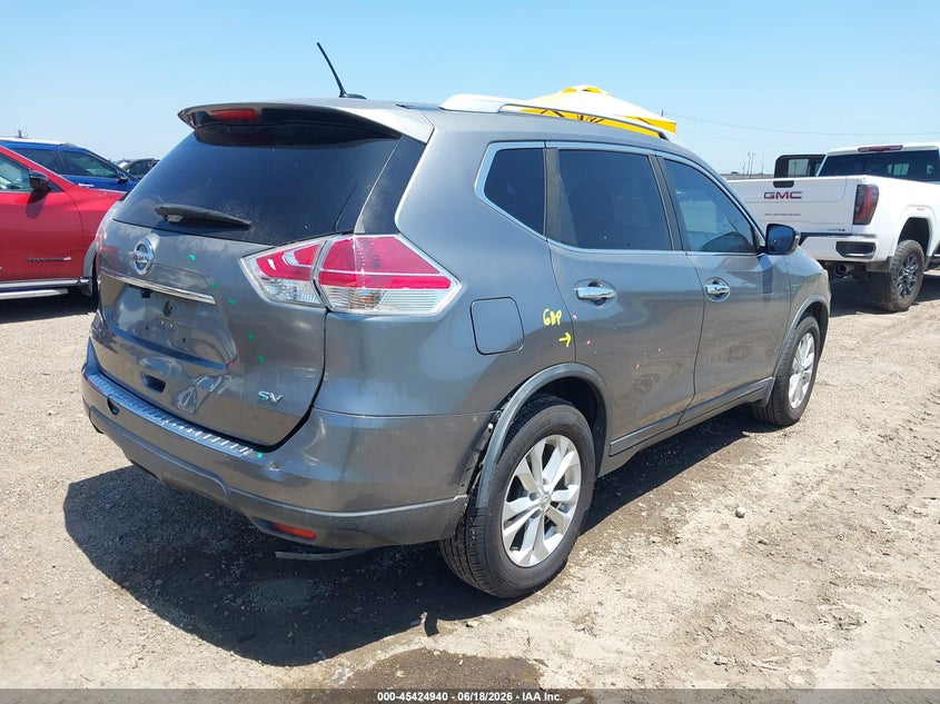 2016 NISSAN ROGUE auction photo 4