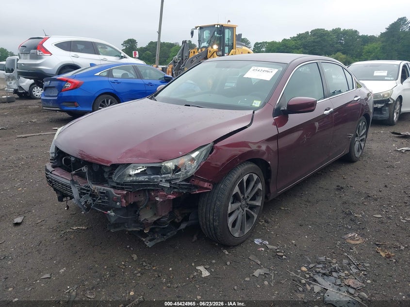 2015 Honda Accord Sport 1HGCR2F52FA033751 photo 1