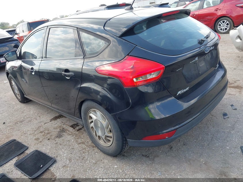 Vin: 1fadp3k27fl386863, lot: 45923068, ford focus se 20153