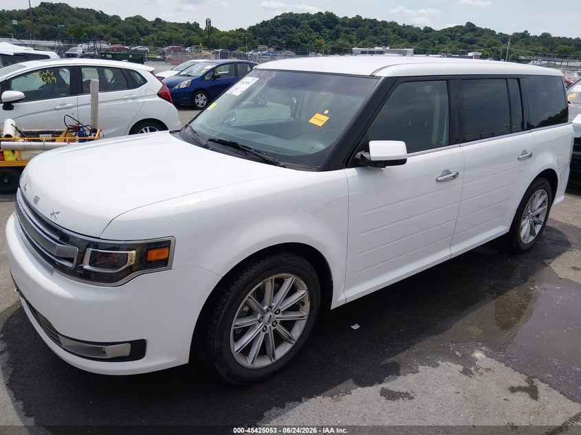 Vin: 2fmhk6d85hba07208, lot: 45923108, ford flex limited 20172
