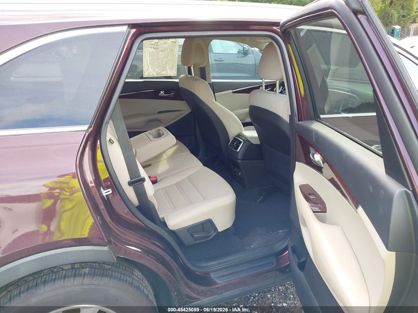2016 KIA SORENTO auction photo 8