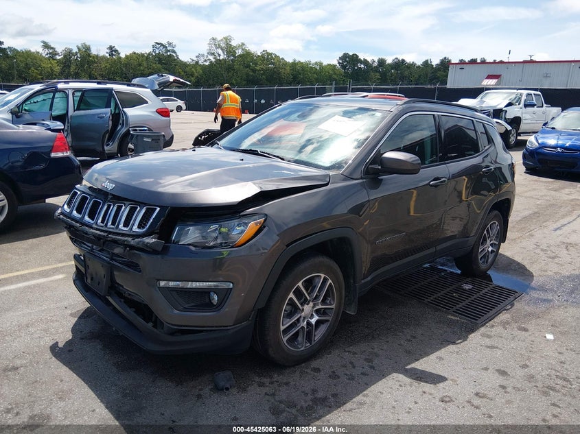 Vin: 3c4njdbb8lt215819, lot: 45923118, jeep compass latitude 4x4 20202