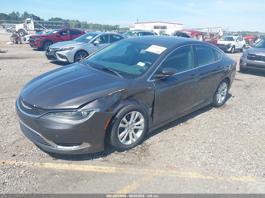 Vin: 1c3cccab1fn532167, lot: 45923153, chrysler 200 limited 20152