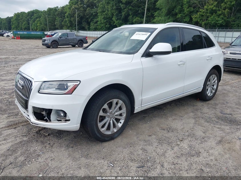 Vin: wa1lfafpxfa048270, lot: 45923154, audi q5 2.0t premium 20152