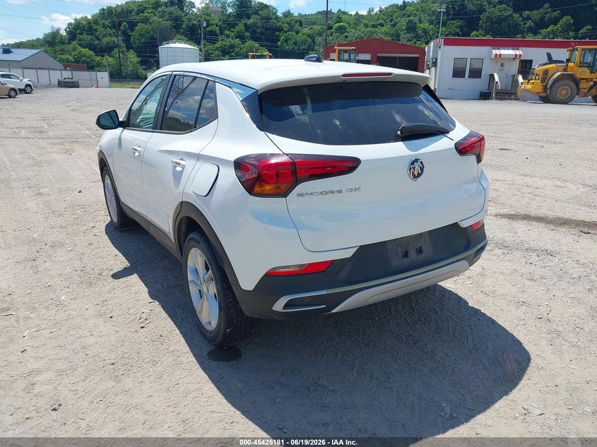 Vin: kl4mmbs22lb129568, lot: 45923236, buick encore gx fwd preferred 20203
