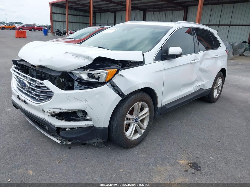 2019 Ford Edge, Front End, IAAI, VIN 2FMPK4J91KBB15295 — photo 2