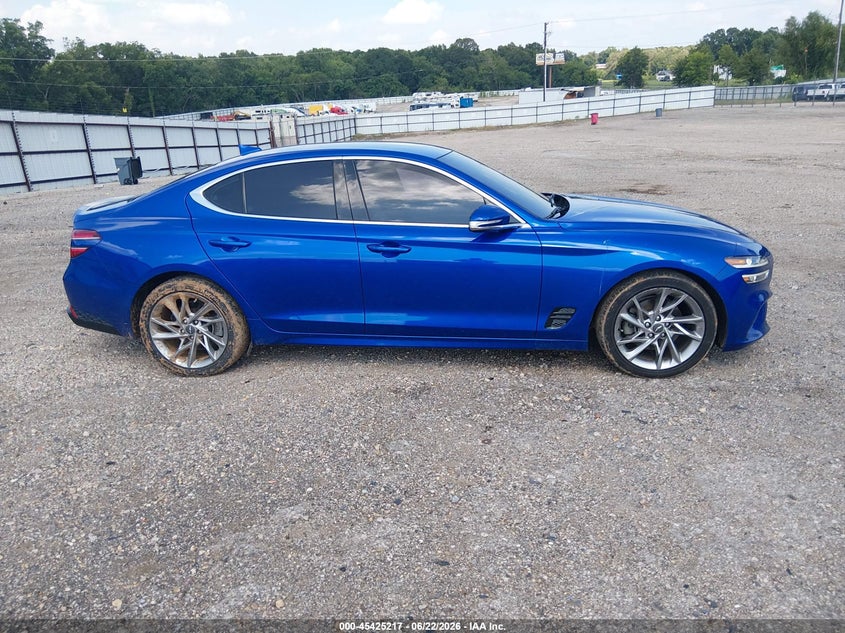 2022 Genesis G70 2.0T Rwd VIN: KMTG34TA8NU094566 Lot: 45425217