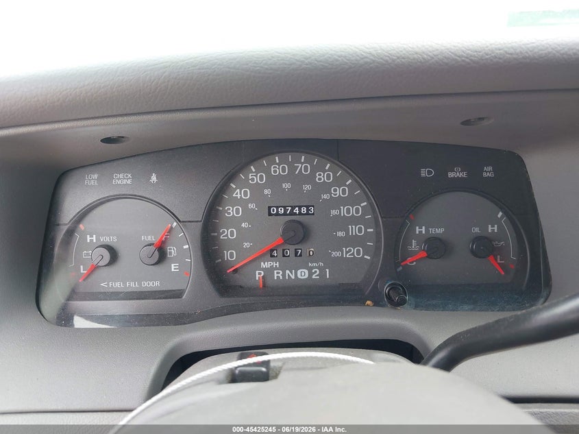 2000 Mercury Grand Marquis Ls VIN: 2MEFM75W2YX671511 Lot: 45425245