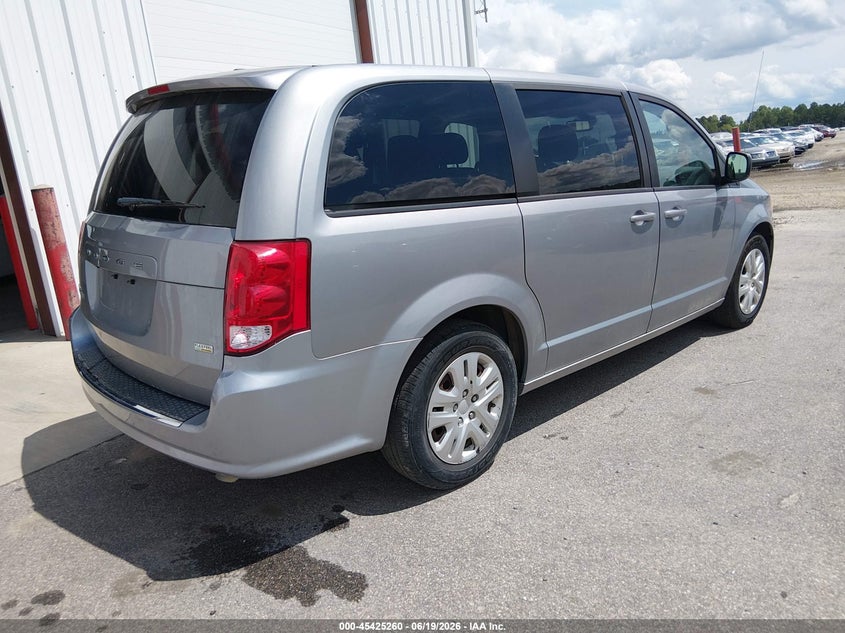 Vin: 2c4rdgbg6jr318632, lot: 45923315, dodge grand caravan se 20184