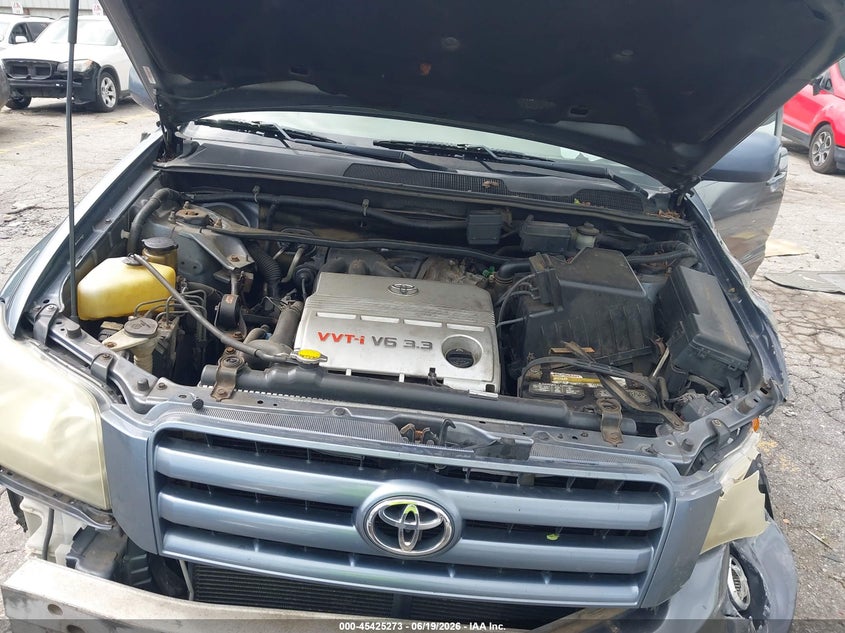 2005 TOYOTA HIGHLANDER SPORT UTILITY VEHICLE 3.3L V-6 DOHC, VVT, 230HP