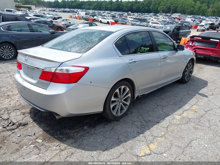 2013 HONDA ACCORD auction photo 4